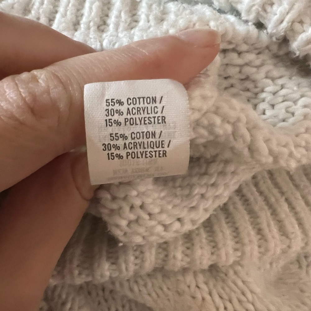 Aerie Mock neck White sweater - Picture 4 of 4